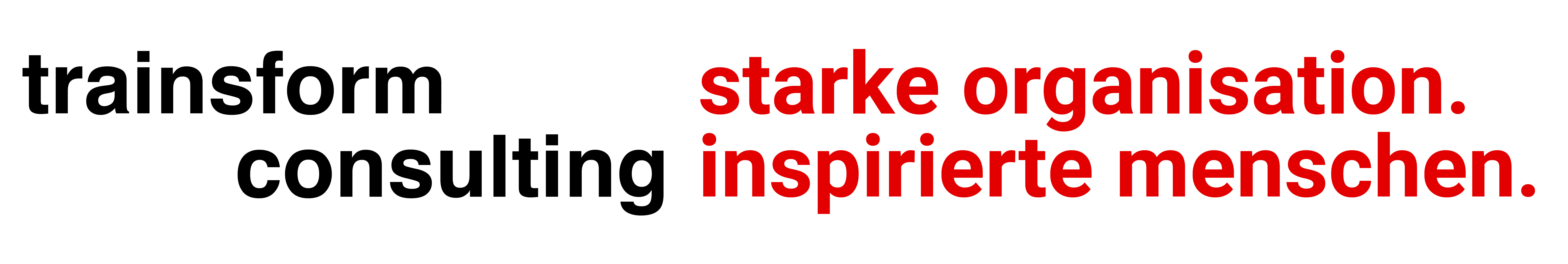 trainsform consulting – starke organisation. inspirierte menschen.